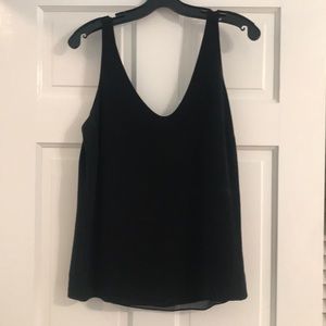 JCrew black tank